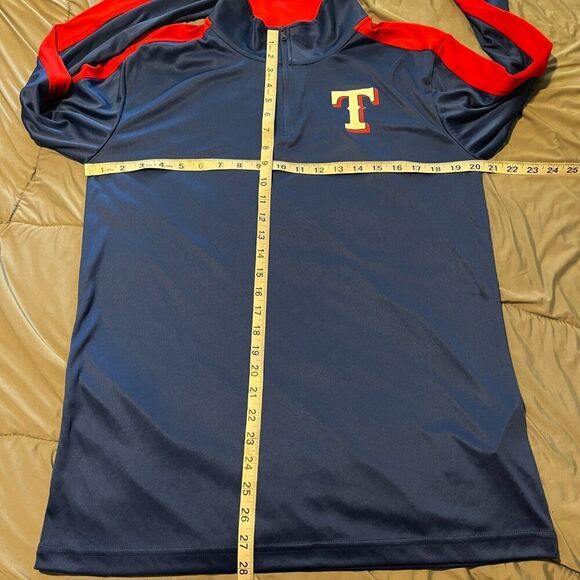 NEW Men's Texas Rangers Pullover Top Med, Large, XL NWT - Picture 11 of 11